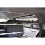 Petshop - Accesorii petshop - Culcusuri si custi - Genti si articole transport - Worldwise Grilaj protector auto pentru caini "K9K", argintiu, aluminiu - Infinity.ro