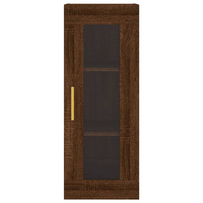 Casa si Gradina - Mobilier - Comode si corpuri - Comode - Dulap inalt, stejar maro, 34,5x34x180 cm, lemn prelucrat - Infinity.ro
