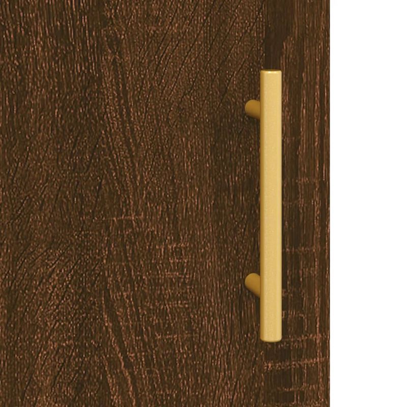 Casa si Gradina - Mobilier - Comode si corpuri - Comode - Dulap inalt, stejar maro, 34,5x34x180 cm, lemn prelucrat - Infinity.ro