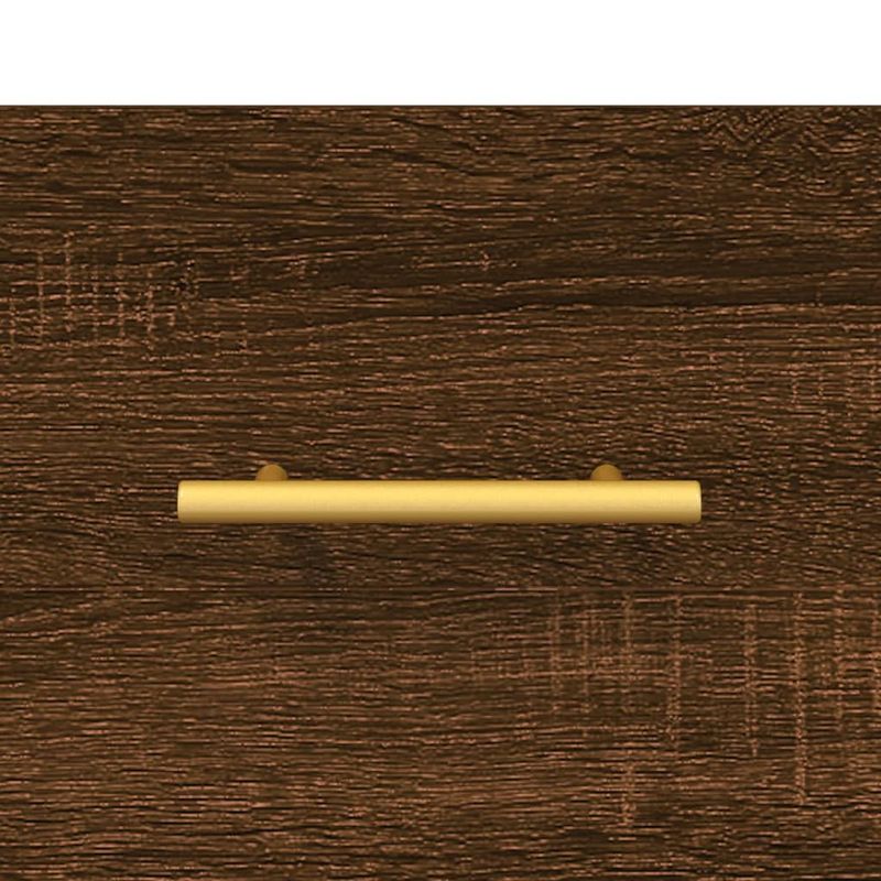 Casa si Gradina - Mobilier - Comode si corpuri - Comode - Dulap inalt, stejar maro, 34,5x34x180 cm, lemn prelucrat - Infinity.ro