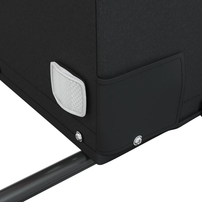 Sport si Outdoor - Ciclism - Accesorii pentru biciclete - Remorci biciclete - Remorca pentru biciclete, negru și albastru, 45 kg, fier, mărime 126x63x63 cm - Infinity.ro