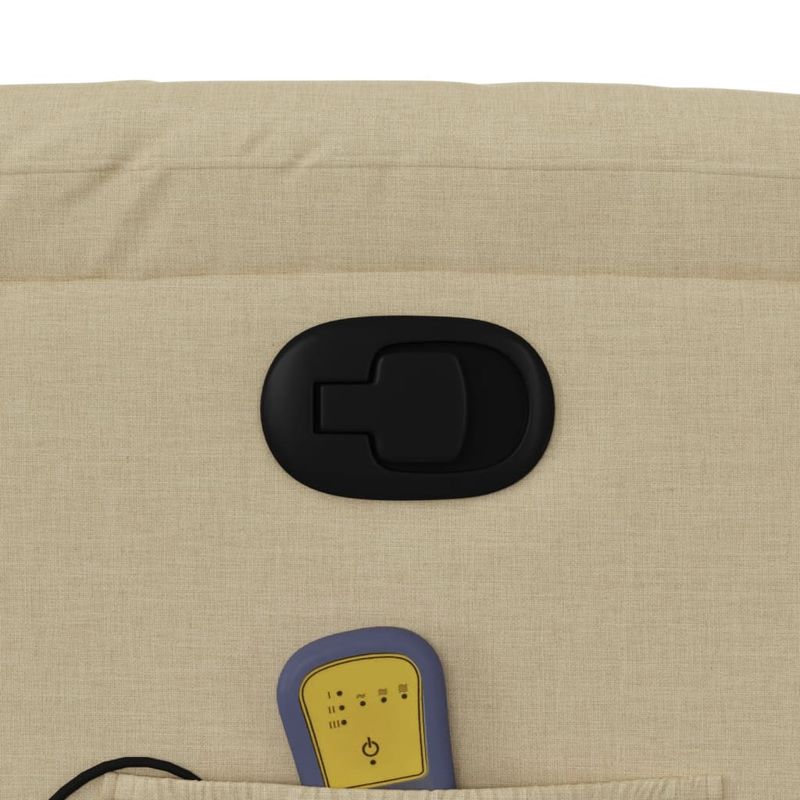 Ingrijire personala si Cosmetice - Sanatate si wellness - Articole wellness - Fotolii de masaj - Fotoliu rabatabil de masaj, crem, material textil - Infinity.ro