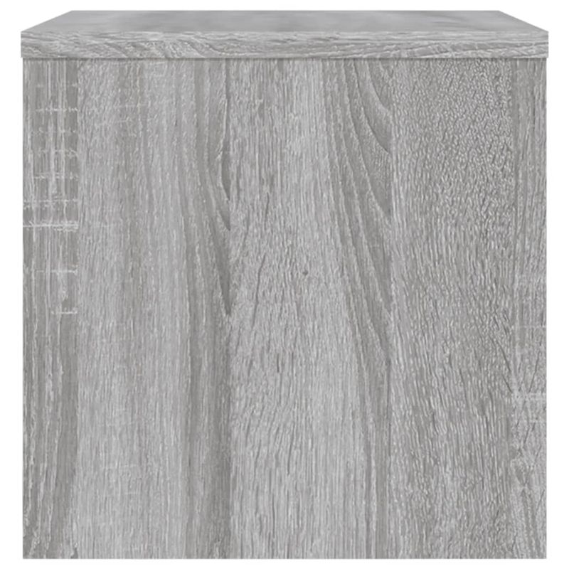 Casa si Gradina - Mobilier - Comode si corpuri - Noptiere - Noptiera, gri sonoma, 40x30x30 cm, lemn prelucrat - Infinity.ro