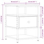 Casa si Gradina - Mobilier - Comode si corpuri - Noptiere - Noptiere, 2 buc., stejar sonoma, 40x42x56 cm, lemn compozit - Infinity.ro