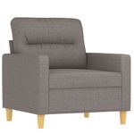 Casa si Gradina - Mobilier - Seturi de mobilier - Seturi living - Set de canapele cu perne, 3 piese, gri taupe, textil - Infinity.ro
