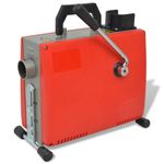 Market - Curatenie si intretinere casa - Produse menaj - Solutii curatenie - Masina de curatat tevi, 250 W, 15 m x 16 mm, 4,5 m x 9,5 mm - Infinity.ro