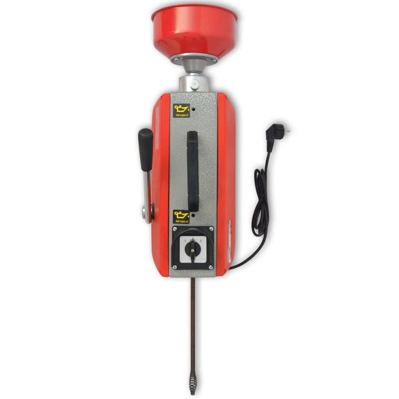 Market - Curatenie si intretinere casa - Produse menaj - Solutii curatenie - Masina de curatat tevi, 250 W, 15 m x 16 mm, 4,5 m x 9,5 mm - Infinity.ro