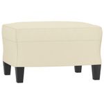 Casa si Gradina - Mobilier - Seturi de mobilier - Seturi living - Set de canapele cu perne, 3 piese, crem, piele ecologica - Infinity.ro