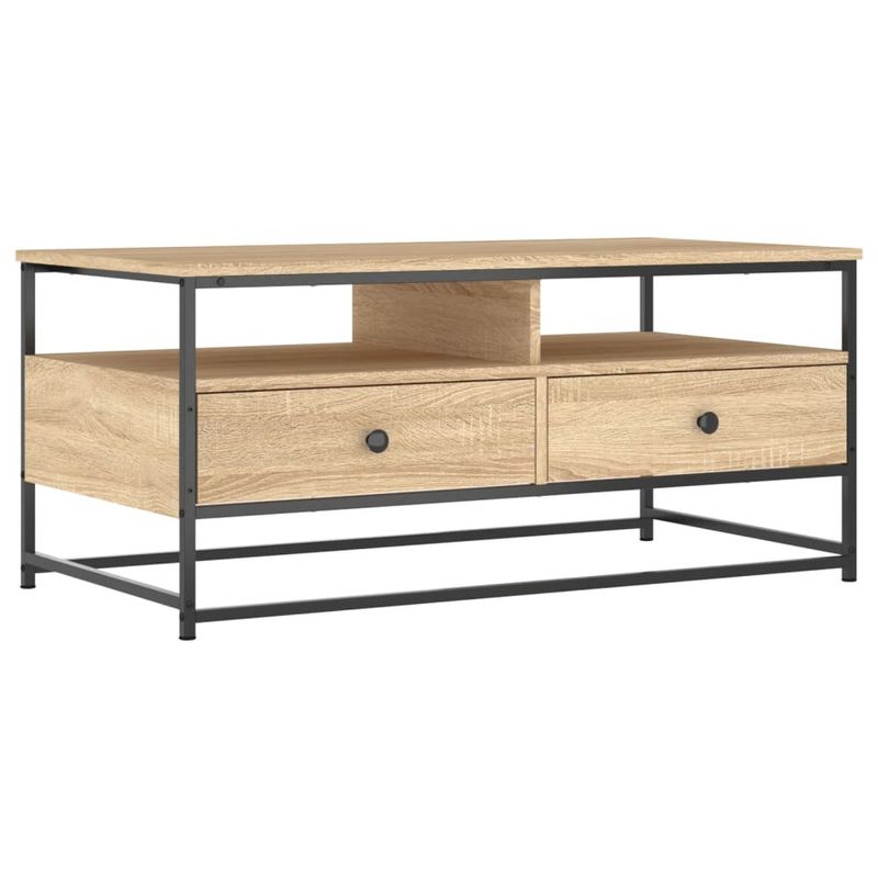 Casa si Gradina - Mobilier - Mese si birouri - Masute de cafea - Masuta de cafea, stejar sonoma, 100x51x45 cm, lemn prelucrat - Infinity.ro