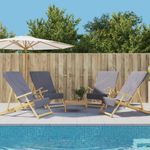 Casa si Gradina - Textile si covoare - Textile baie - Prosoape - Prosoape de plaja, 4 buc., antracit, 60x135 cm, textil 400 GSM - Infinity.ro