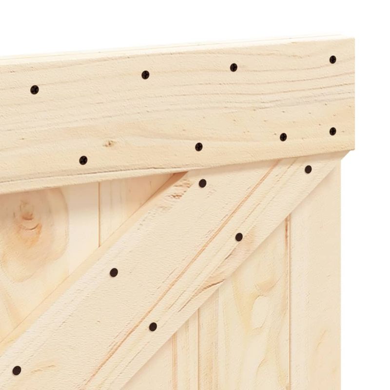 Casa si Gradina - Mobilier - Paturi si accesorii - Accesorii paturi - Tablie de pat, 100x104 cm, lemn masiv de pin, model design încrucișat - Infinity.ro