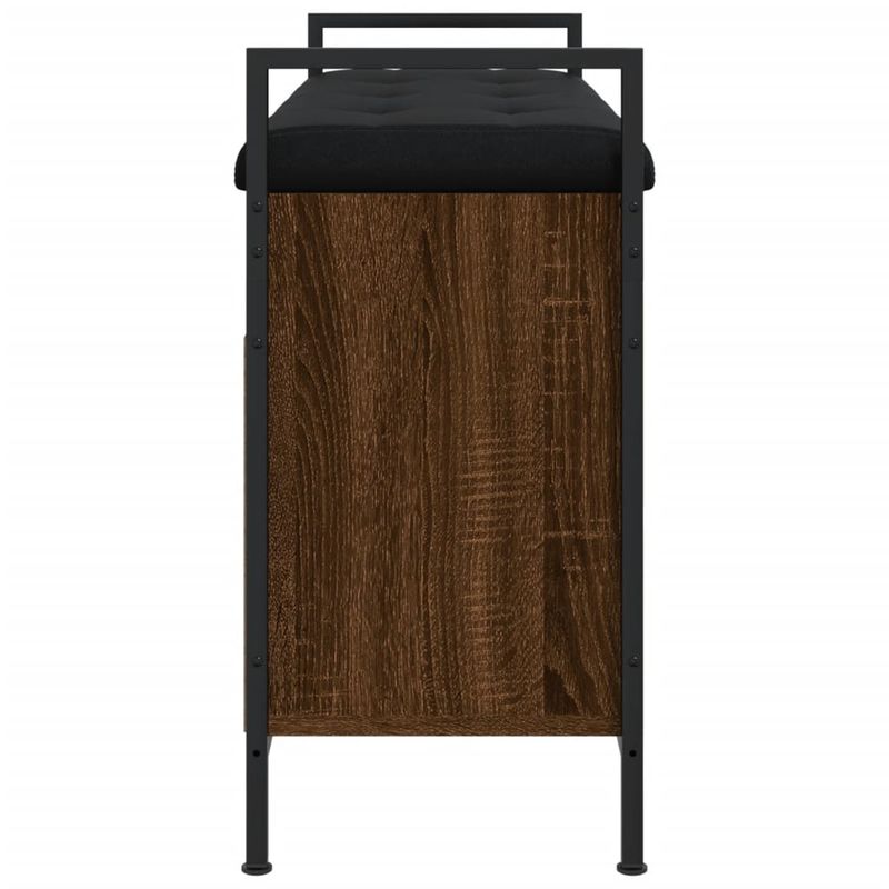Casa si Gradina - Mobilier - Organizare si depozitare - Bancute - Banca de pantofi, stejar maro, 85,5x32x57,5 cm, lemn prelucrat - Infinity.ro