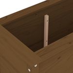 Casa si Gradina - Gradinarit si plante - Plante si ghivece - Ghivece si suporturi - Jardiniera de gradina, maro miere, 82,5x40x78 cm lemn masiv pin - Infinity.ro