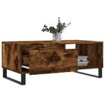 Casa si Gradina - Mobilier - Mese si birouri - Masute de cafea - Masuta de cafea, stejar fumuriu, 90x50x36,5 cm, lemn prelucrat - Infinity.ro