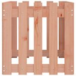 Casa si Gradina - Gradinarit si plante - Plante si ghivece - Ghivece si suporturi - Pat inaltat gradina cu design gard 100x50x50 cm lemn douglas - Infinity.ro