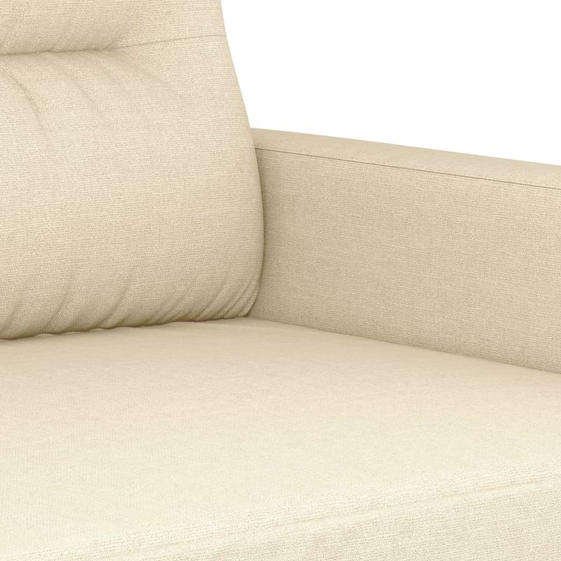 Casa si Gradina - Mobilier - Seturi de mobilier - Seturi living - Set de canapele cu perne, 3 piese, crem, textil - Infinity.ro