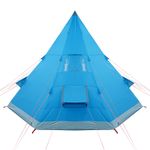 Sport si Outdoor - Camping - Corturi camping - Cort de camping pentru 4 persoane, albastru, impermeabil - Infinity.ro