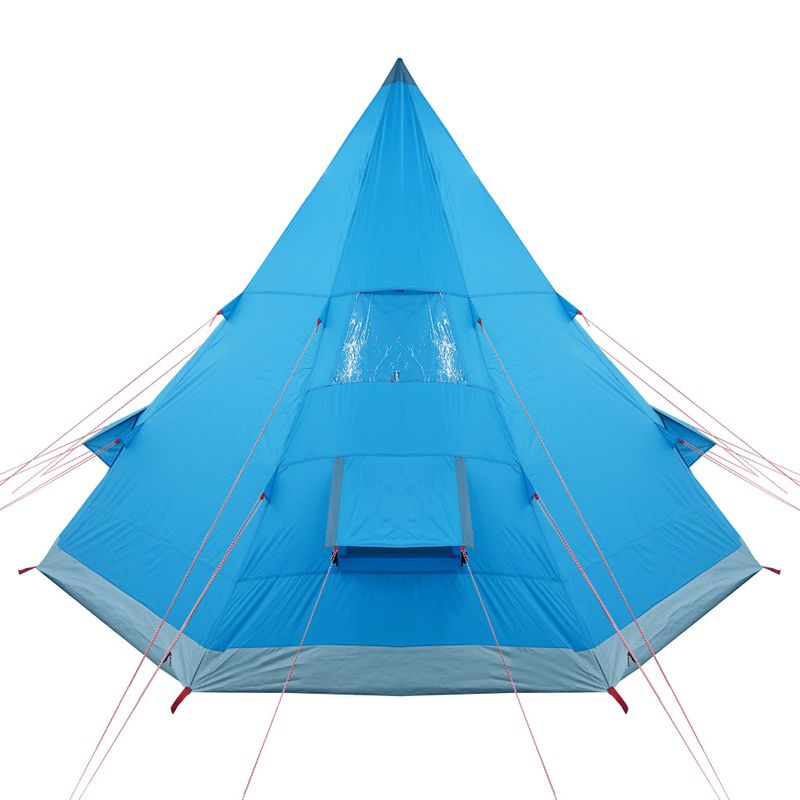 Sport si Outdoor - Camping - Corturi camping - Cort de camping pentru 4 persoane, albastru, impermeabil - Infinity.ro