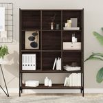 Casa si Gradina - Mobilier - Biblioteci si rafturi - Biblioteci - Biblioteca, stejar maro, 102x30x141,5 cm, lemn prelucrat - Infinity.ro