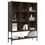 Casa si Gradina - Mobilier - Biblioteci si rafturi - Biblioteci - Biblioteca, stejar maro, 102x30x141,5 cm, lemn prelucrat - Infinity.ro