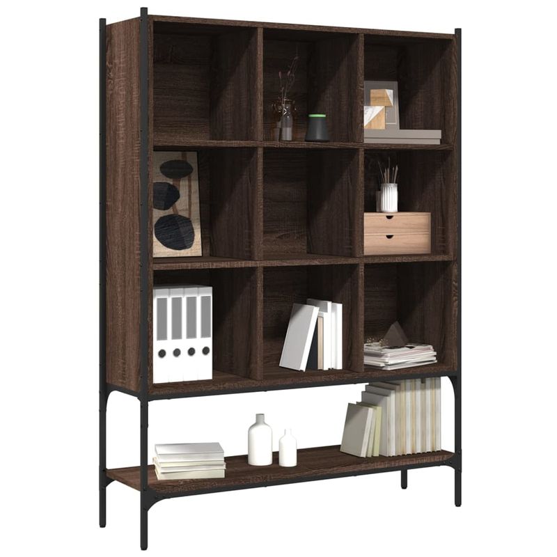 Casa si Gradina - Mobilier - Biblioteci si rafturi - Biblioteci - Biblioteca, stejar maro, 102x30x141,5 cm, lemn prelucrat - Infinity.ro