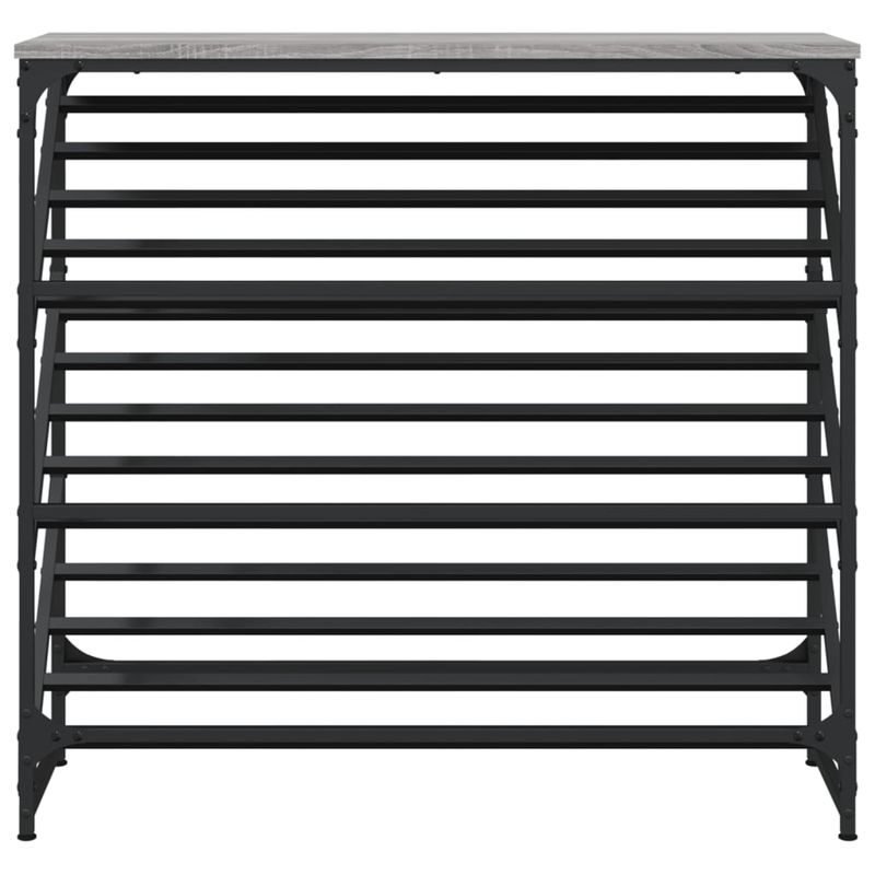 Casa si Gradina - Mobilier - Organizare si depozitare - Organizator incaltaminte - Pantofar, gri sonoma, 90x30x85 cm, lemn prelucrat - Infinity.ro