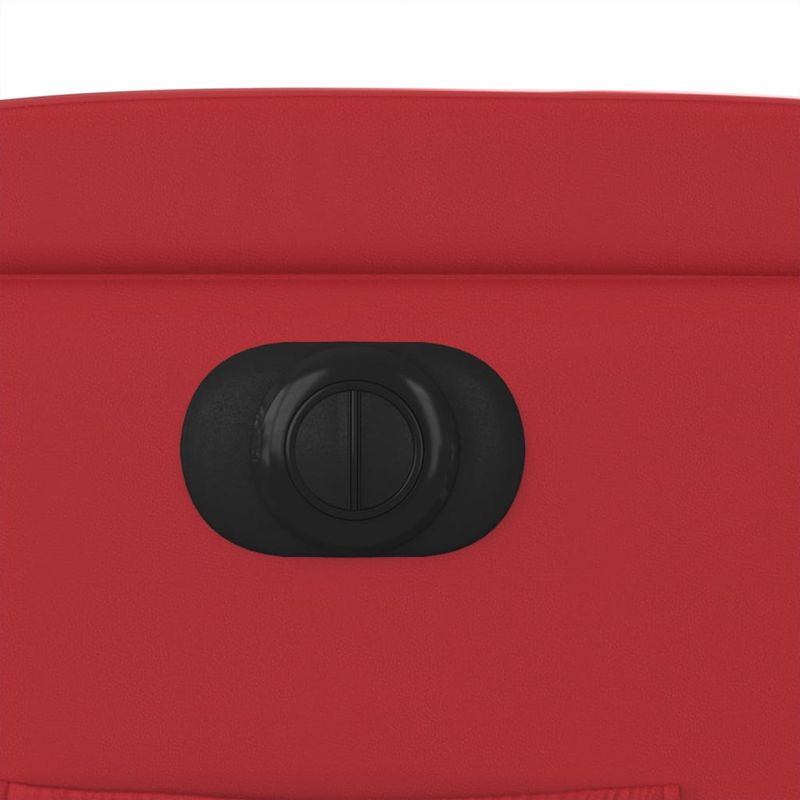 Casa si Gradina - Mobilier - Scaune si fotolii - Fotolii - Fotoliu rabatabil electric, rosu, piele ecologica - Infinity.ro