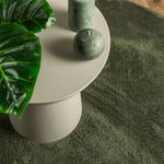 Casa si Gradina - Textile si covoare - Covoare - Covoare casa - Covor HUARTE, fir scurt, moale si lavabil, verde padure Ø 100cm - Infinity.ro