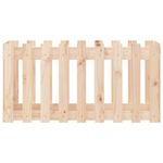 Casa si Gradina - Gradinarit si plante - Plante si ghivece - Ghivece si suporturi - Pat inaltat gradina design gard 100x50x50 cm lemn de pin tratat, pin natural - Infinity.ro