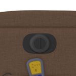 Ingrijire personala si Cosmetice - Sanatate si wellness - Articole wellness - Fotolii de masaj - Fotoliu electric de masaj rabatabil cu ridicare, maro, textil - Infinity.ro