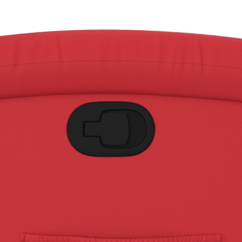 Casa si Gradina - Mobilier - Scaune si fotolii - Fotolii - Fotoliu rabatabil, rosu, piele ecologica - Infinity.ro