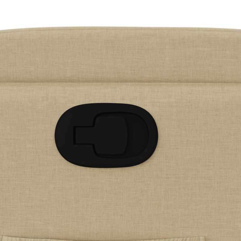 Casa si Gradina - Mobilier - Scaune si fotolii - Fotolii - Fotoliu rabatabil, crem, material textil - Infinity.ro