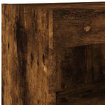 Casa si Gradina - Mobilier - Comode si corpuri - Comode - Unitati de perete TV cu LED-uri, 6 piese, stejar fumuriu, lemn - Infinity.ro