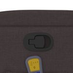 Ingrijire personala si Cosmetice - Sanatate si wellness - Articole wellness - Fotolii de masaj - Fotoliu de masaj rabatabil, maro inchis, material textil - Infinity.ro