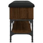 Casa si Gradina - Mobilier - Organizare si depozitare - Bancute - Banca de pantofi, stejar maro, 102x32x45 cm, lemn prelucrat - Infinity.ro