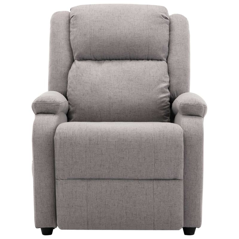 Ingrijire personala si Cosmetice - Sanatate si wellness - Articole wellness - Fotolii de masaj - Fotoliu de masaj, gri deschis, material textil - Infinity.ro