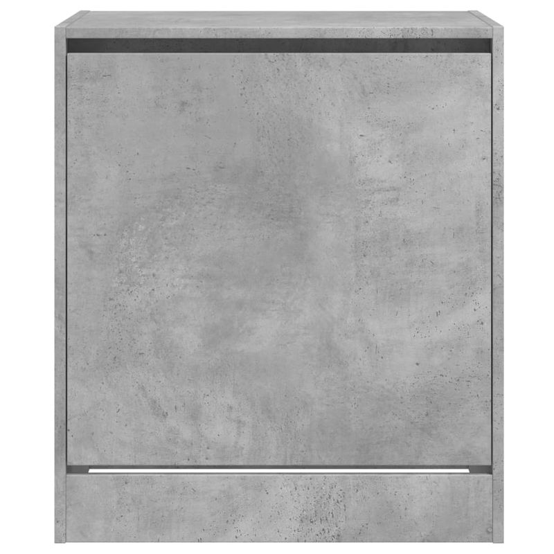 Casa si Gradina - Mobilier - Organizare si depozitare - Organizator incaltaminte - Pantofar, gri beton, 60x42x69 cm, lemn compozit - Infinity.ro