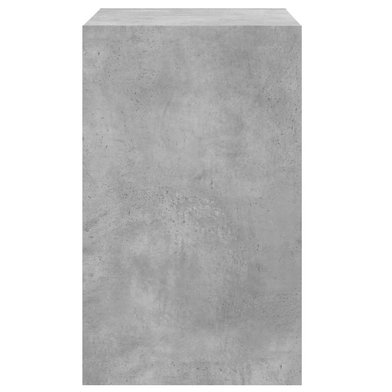 Casa si Gradina - Mobilier - Organizare si depozitare - Organizator incaltaminte - Pantofar, gri beton, 60x42x69 cm, lemn compozit - Infinity.ro