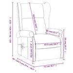 Ingrijire personala si Cosmetice - Sanatate si wellness - Articole wellness - Fotolii de masaj - Fotoliu de masaj, gri deschis, material textil - Infinity.ro