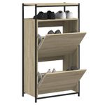 Casa si Gradina - Mobilier - Organizare si depozitare - Organizator incaltaminte - Pantofar, stejar sonoma, 60x34x112 cm, lemn compozit - Infinity.ro