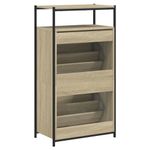 Casa si Gradina - Mobilier - Organizare si depozitare - Organizator incaltaminte - Pantofar, stejar sonoma, 60x34x112 cm, lemn compozit - Infinity.ro