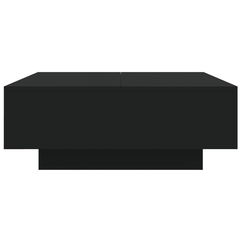 Casa si Gradina - Mobilier - Mese si birouri - Masute de cafea - Masuta de cafea cu lumini LED, negru, 80x80x31 cm - Infinity.ro