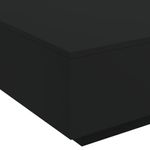 Casa si Gradina - Mobilier - Mese si birouri - Masute de cafea - Masuta de cafea cu lumini LED, negru, 80x80x31 cm - Infinity.ro