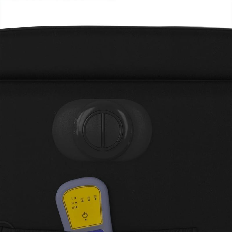 Ingrijire personala si Cosmetice - Sanatate si wellness - Articole wellness - Fotolii de masaj - Fotoliu electric de masaj rabatabil, negru, piele ecologica - Infinity.ro