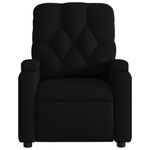 Casa si Gradina - Mobilier - Scaune si fotolii - Fotolii - Fotoliu rabatabil electric, negru, material textil - Infinity.ro