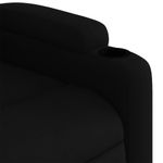 Casa si Gradina - Mobilier - Scaune si fotolii - Fotolii - Fotoliu rabatabil electric, negru, material textil - Infinity.ro