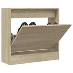 Casa si Gradina - Mobilier - Organizare si depozitare - Organizator incaltaminte - Pantofar, stejar sonoma, 60x21x57 cm, lemn compozit - Infinity.ro