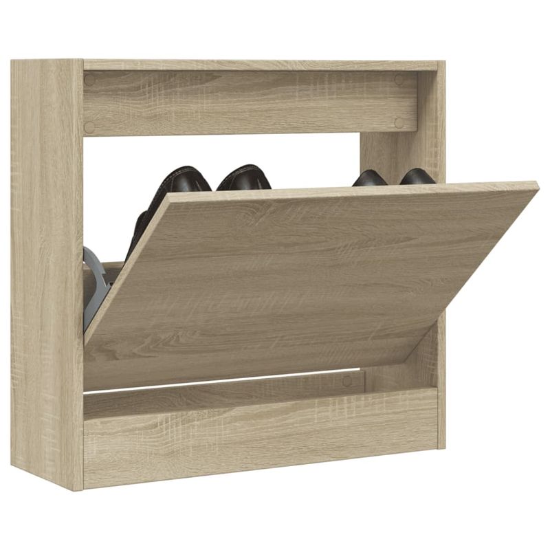 Casa si Gradina - Mobilier - Organizare si depozitare - Organizator incaltaminte - Pantofar, stejar sonoma, 60x21x57 cm, lemn compozit - Infinity.ro