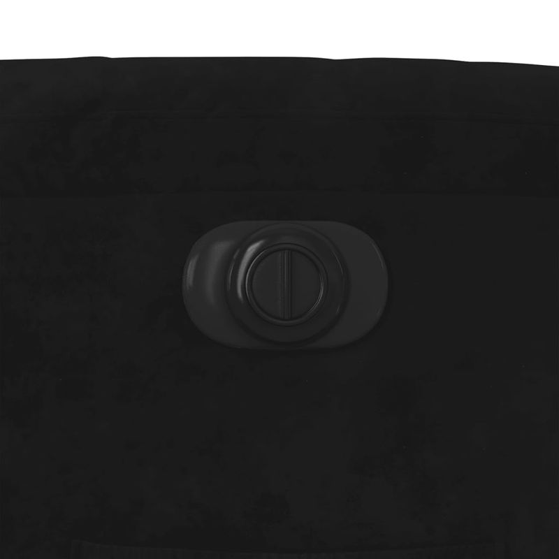 Casa si Gradina - Mobilier - Scaune si fotolii - Fotolii - Fotoliu electric rabatabil cu ridicare, negru, catifea - Infinity.ro