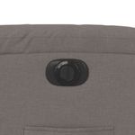 Casa si Gradina - Mobilier - Scaune si fotolii - Fotolii - Fotoliu electric rabatabil cu ridicare, gri taupe, textil - Infinity.ro